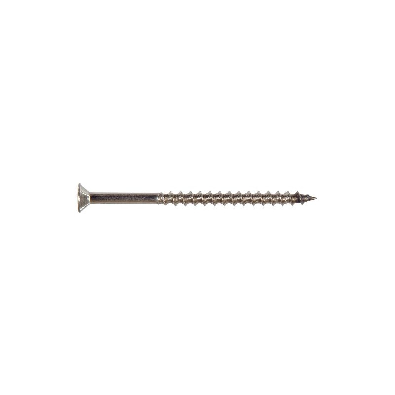 Hillman 41598 Stainless Steel Square Drive Deck Screw, 8 X