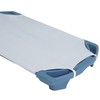 Angeles Angels Rest Gingham Cot Sheet, Standard, AFB5700SG, Kids Daycare,