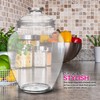 Modern Innovations 128-Ounce Candy & Cookie Jar with Lid, 1