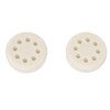 Roller Skate Toe Stops Rubber Lightweight Wearable Replacement Toe Stoppers