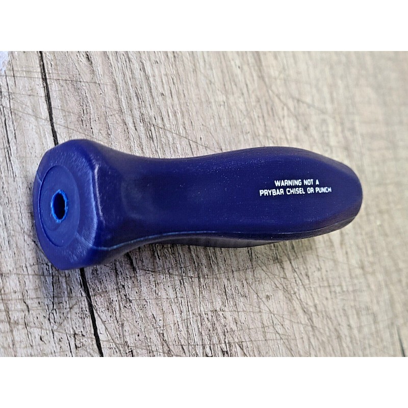 SNAP-ON TOOLS 4.5" ROYAL BLUE REPLACEMENT HARD PLASTIC HANDLE SDD4A