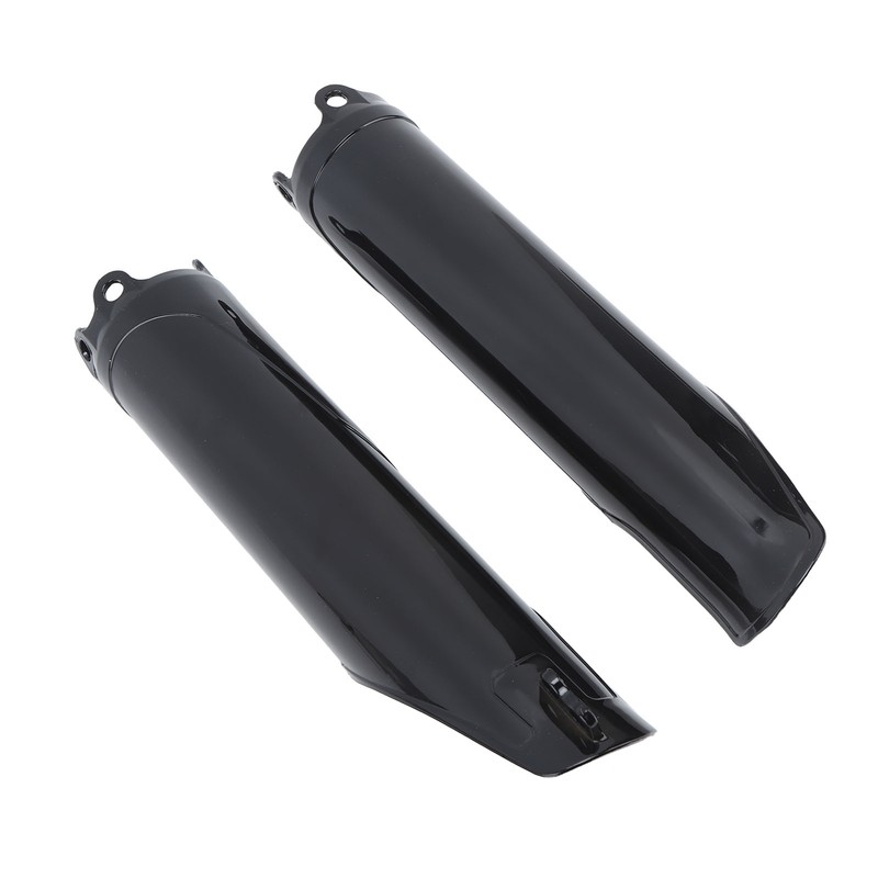 2Pcs Front Fork Tube Cover Glossy Black for CRF250R CRF250X