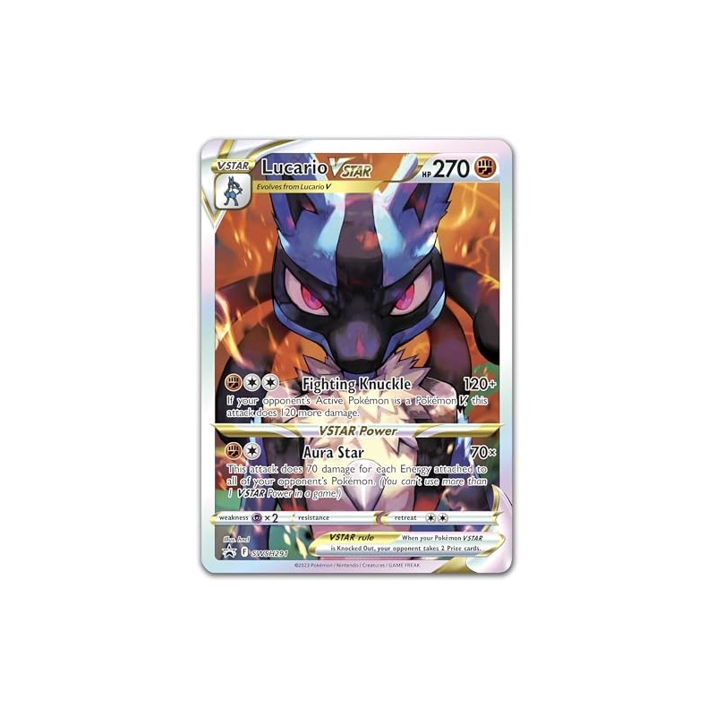 Pokemon - Lucario VSTAR -SWSH291 - Black Star Promo -