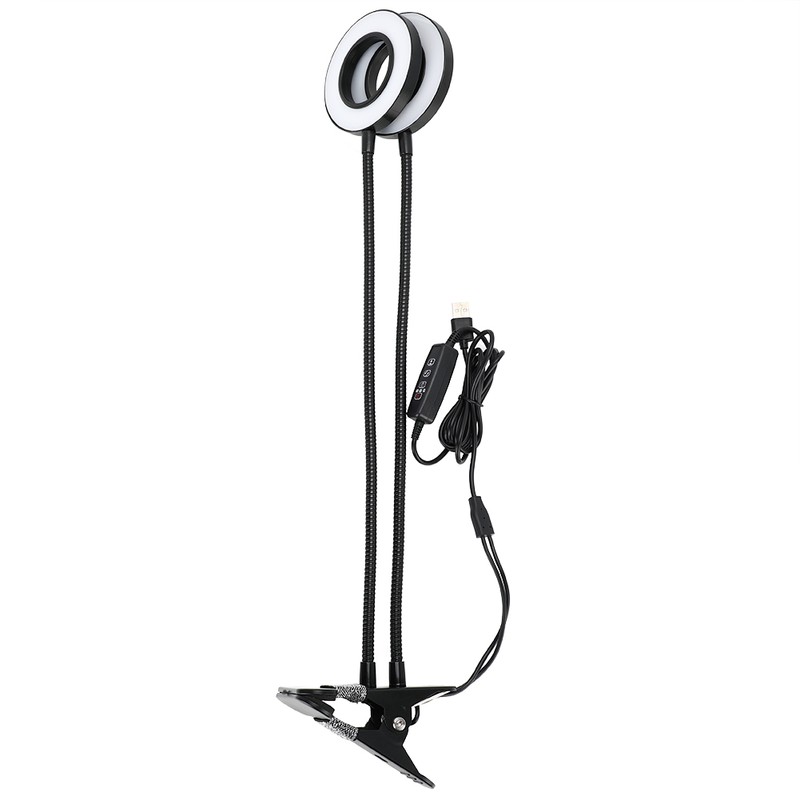 18w 2 Head Timing USB LED Grow Light with Clip