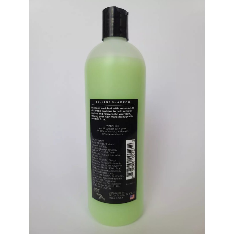 Hidrolyzed Keratin Shampoo 16 fl.oz EK-Line Luxury For Hair Root