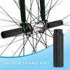 PATIKIL Aluminum Alloy Bike Pegs Fit 3/8 inch Axles, 4