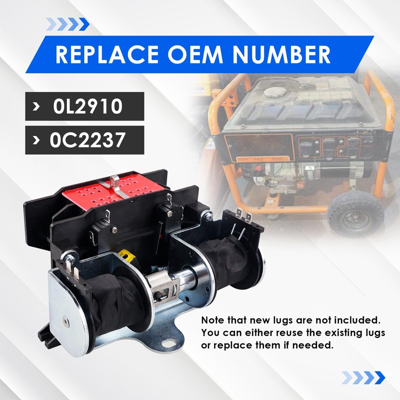 0L2910 100A Transfer Switch with Handle Part Compatible with Generac