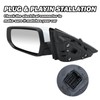 MOFOAP Driver Side View Mirror Compatible with 2016 2017 2018