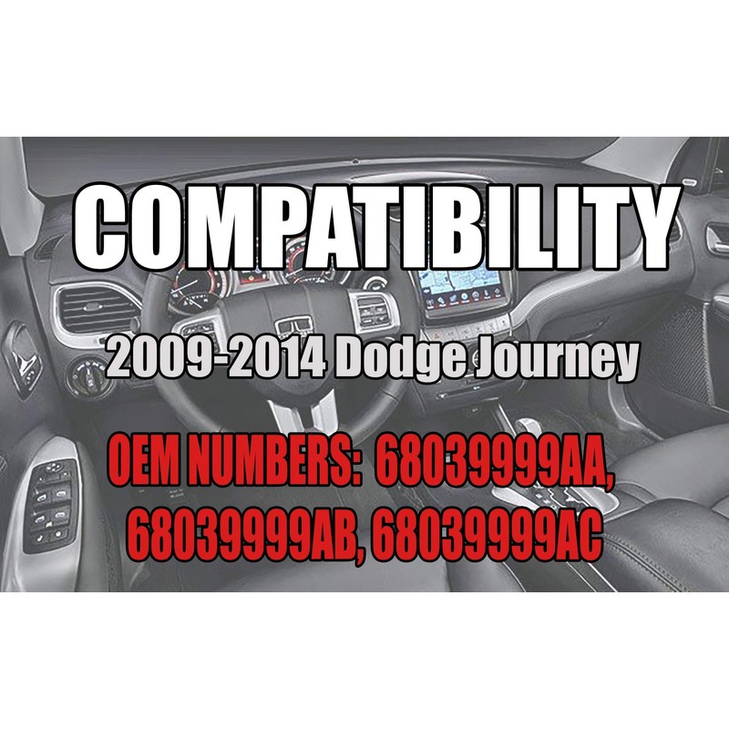 SWITCHDOCTOR Window Master Switch for 2009-2011 Dodge Journey (Pin Check