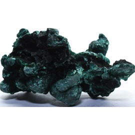 100ct 44mm Deep Green Fibrous Malachite Rough Cluster Collectible Natural Gemstone Crystal Mineral Raw Specimen - Congo
