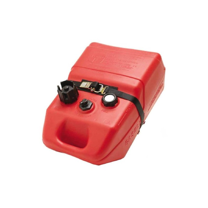 BoatBuckle Kwik-Lok Gas Tank Battery Box with Tie-Down Strap, 1-Inch