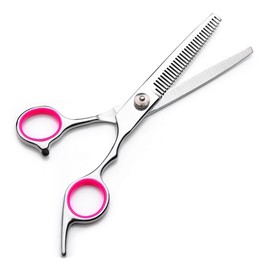 Pet Scissors, 6 Inch Dog Scissors, Stainless Steel Dog Hair Scissors, Thinning Scissors/Curved Scissors/Straight Scissors, Dog Grooming Scissors, Grooming Scissors for Dogs, Cats, Pet Hair