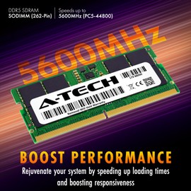 A-Tech 32GB RAM for ASUS ROG Strix G16 (2025) G614, G614FR, G614FP, G614PP Gaming Laptop | DDR5 5600MHz PC5-44800 SODIMM 2Rx8 1.1V 262-Pin Non-ECC SO-DIMM Memory Upgrade