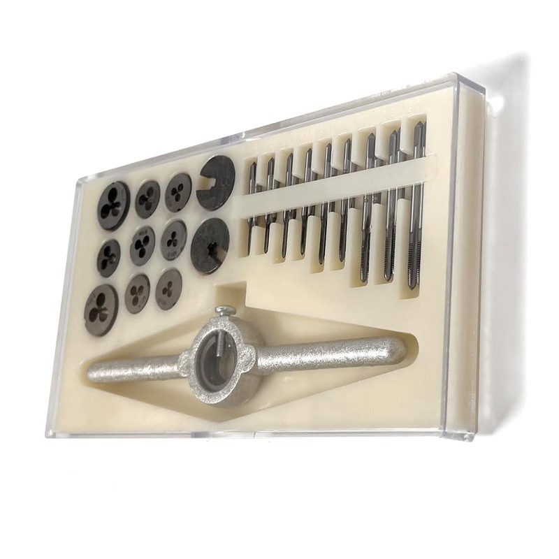 FUZIDDN 31PCS Micro Tap and Die Set M1 to M2.5