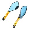 Rear View Side Mirrors Durable Aluminum Alloy Motorcycle Side Mirrors
