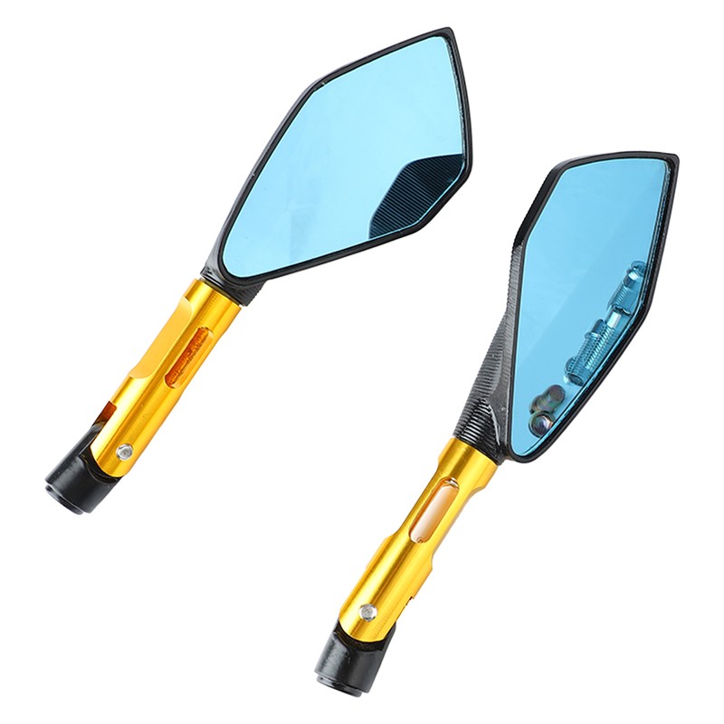 Rear View Side Mirrors Durable Aluminum Alloy Motorcycle Side Mirrors