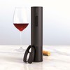Lacor - 63056 - Black Luxe Electric Corkscrew, Stainless Steel,