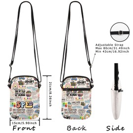 Special Education Teacher Gift Choose to Include Sped Squad Zipper Pouch Makeup Bag (SPED Cr EU)