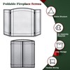 FEED GARDEN 3 Panel Fireplace Screen 48" W x 29"