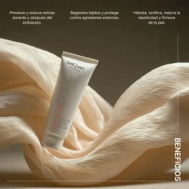 Tratamiento Antiestrías 200 ml con Triple Roll-On Reafirmante Hidratante Regenerador con Centella Asiática y Colágeno para Embarazo y Cambios de Peso 