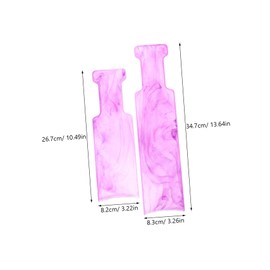 Beavorty 2pcs Hairdressing Hair Dyeing Board Home Hair Dye Tools Hair Dye Highlighting Board Hairstylist Essentials Hair Dye Kit Hair Stylist Must Haves Highlight Board Hair