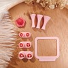 Jopgeey Stud Post Embedding Tool Set for Polymer Clay Earring,