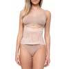 Channo Men's Women's Double Fit Strong Back Belt, Beige (vison).