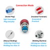 WerFamily 19mm Red Head Emergency Stop Rotary Latching Push Button