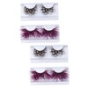 Beavorty 4 Pairs False Eyelashes for Ladies Charming Extra Extension