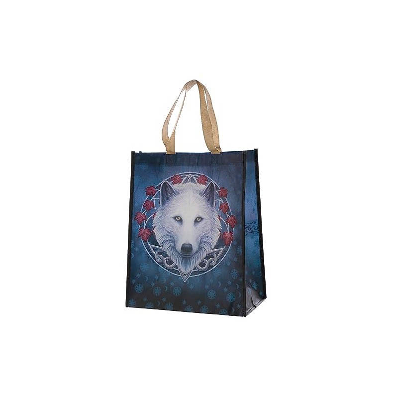 Puckator Guardian of the Fall Wolf Reusable Shopping Bag NWBAG69,