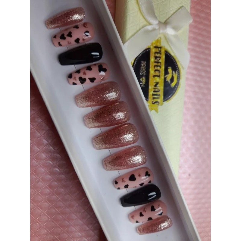 Perfect Nails Press On Uñas Press On San Valentin Calidad