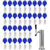 30PCS-Hilangsan Draft Beer Tap Plugs Brush Beer Faucet Plug Beer