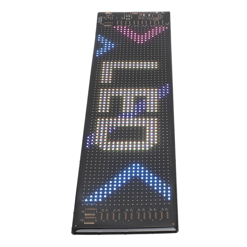 LED Car Sign Professional 13.7x4.0inch Thin Waterproof Scrolling Programmable Flexible