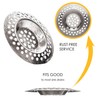 Body Hair Catcher, The Sink Strainer, Drain Hair Protector 3",