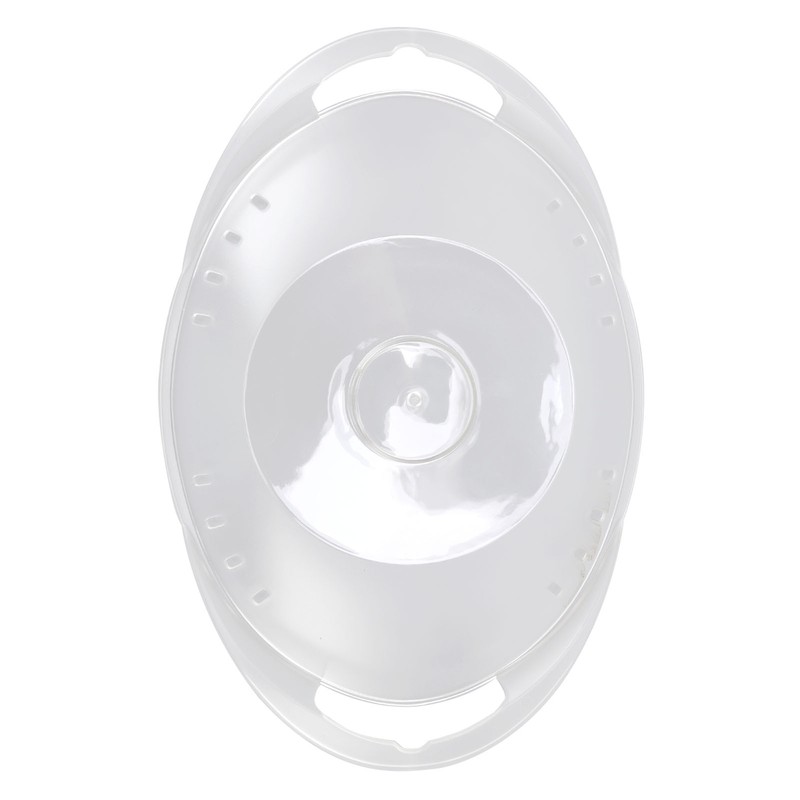 Kitchen Food Processor Robot Lid PC Heat Resistance Steaming Pan
