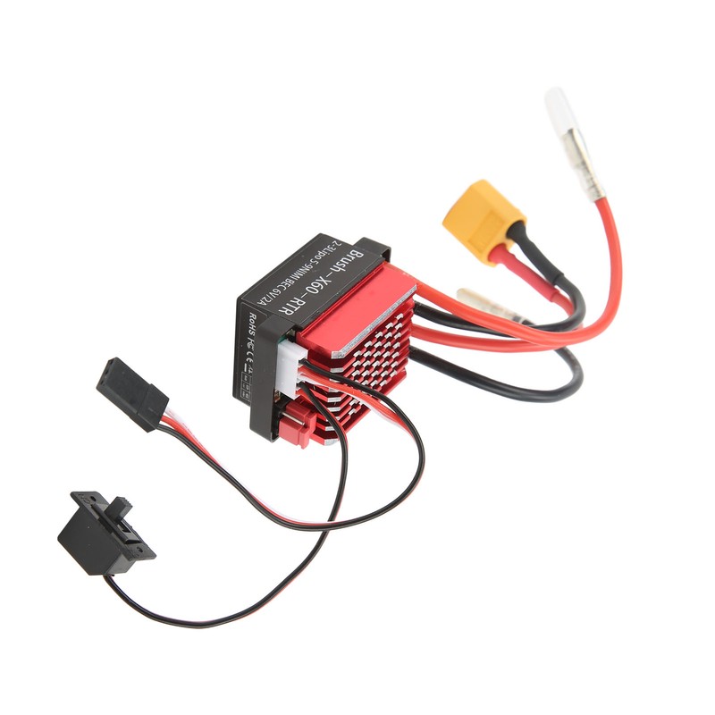 60A Brushed ESC XT60 Plug 6V 2A BEC Output 1/10