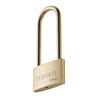 SEDORTI Weather Proof Lock, Solid Brass Padlock with Brass Long