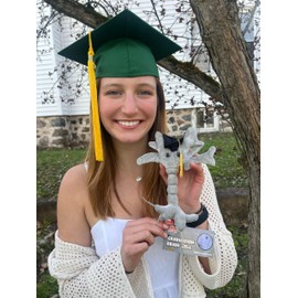 GIANTmicrobes Graduation Brain Cell Plush, graduation plush 2025, graduation stuffed animal 2025, graduation gifts class of 2025, nurse graduation gift, medical school graduation gifts