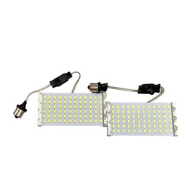 BA15S 5630x72 Track LED Cargo Light Javus FUSO Backlight Set of 2 White