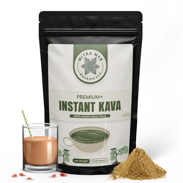 Instant Kava -100% Root Extracted True Kava - Calm Natural
