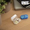 UNIS 6 Pack Small Thin Style Emergency Pill Medication Portable