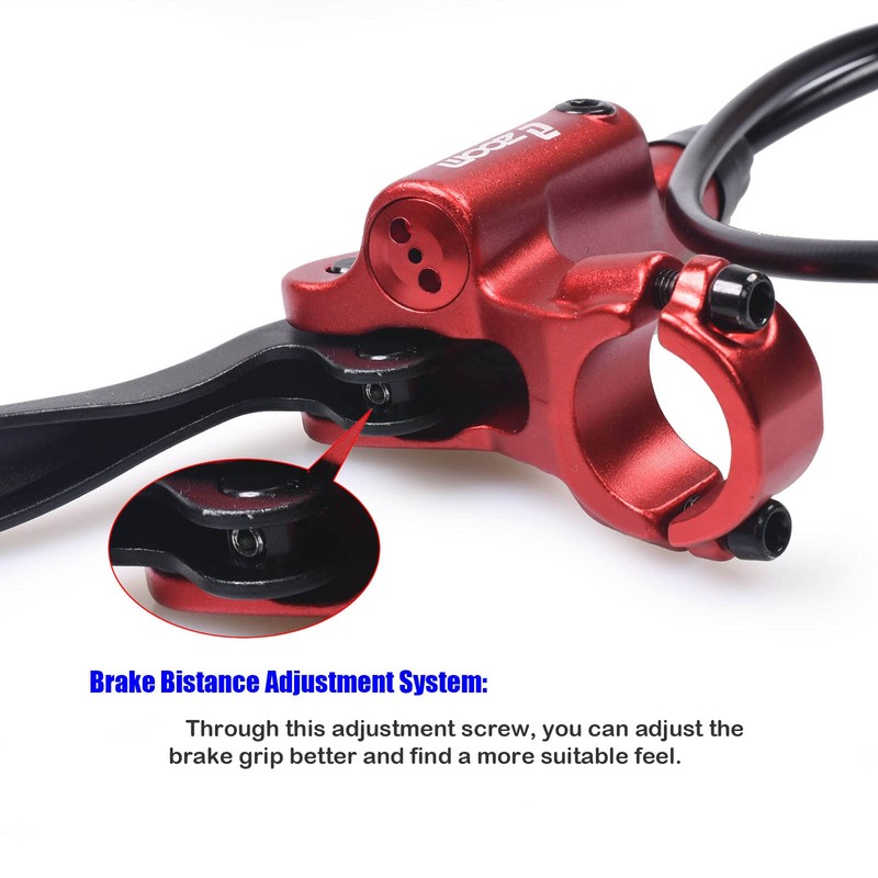 ThinkTop 4 Piston Bike Hydraulic Disc Brake, MTB Bicycle Oil