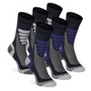 Hiking Socks 2/4/6 Pairs Outdoor Trekking Anti-Bubble Padding Women &