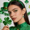 XGALBLA St Patricks Day Earrings for Women,Shamrock Clover Green Earrings