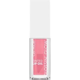 Catrice Glossin' Glow Tinted Lip Oil, No. 010, Pink, Nourishing, Colouring Effect, with Oils, Natural, Glossy, Vegan, Paraben-Free, No Microplastic Particles, Nanoparticles Free, Pack of 1 (4 ml)