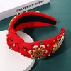 YAHPERN Christmas Headband for Women Christmas Accessories Xmas Bow Tree