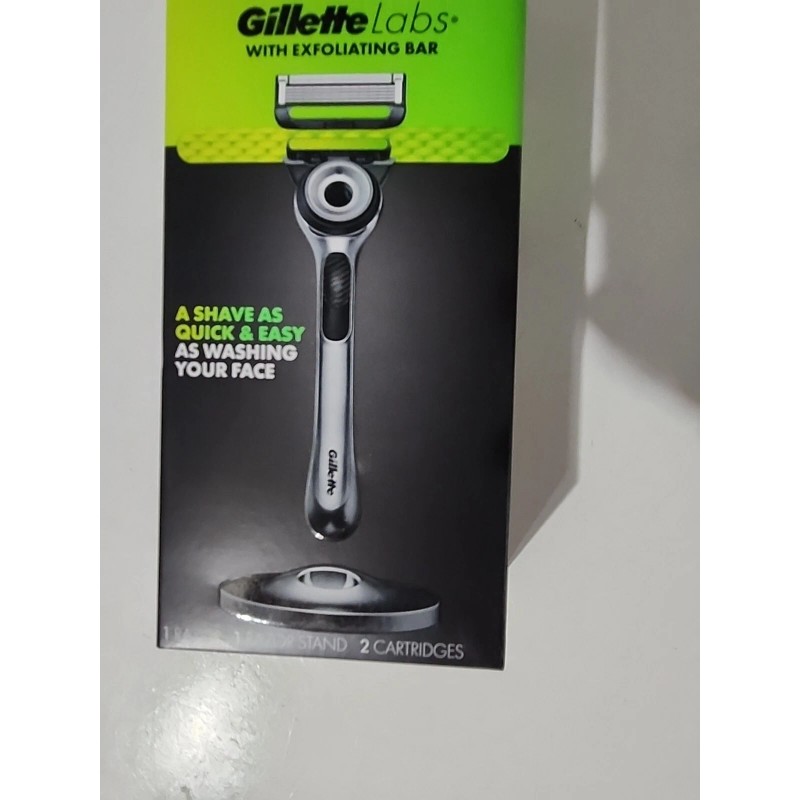 Gillette Razor with Exfoliating Bar by Gillette Labs, Shaving Kit