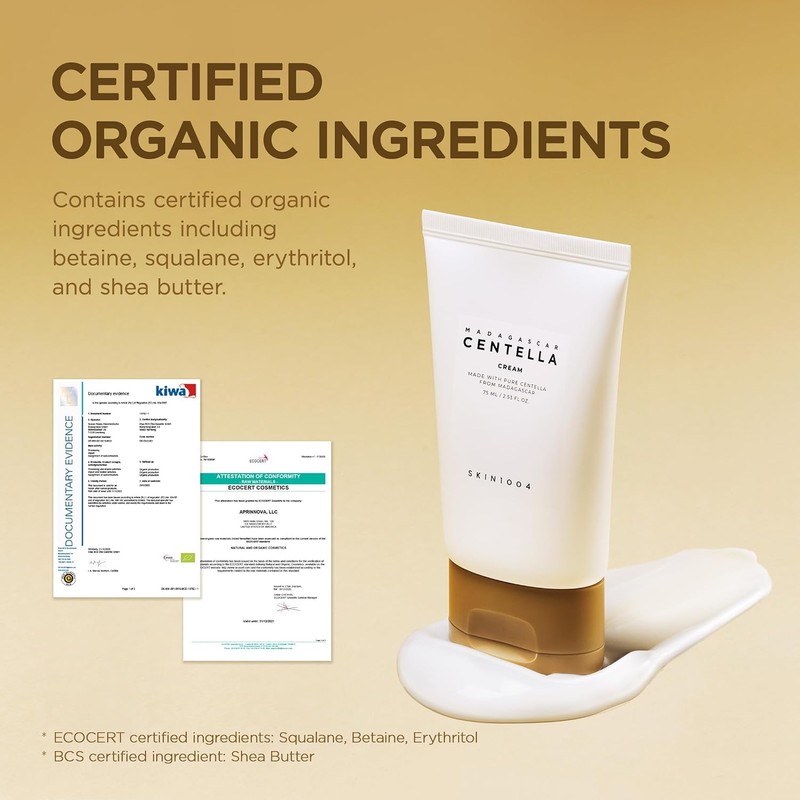 Madagascar Centella Cream by Skin1004 for Women - 2.53 oz