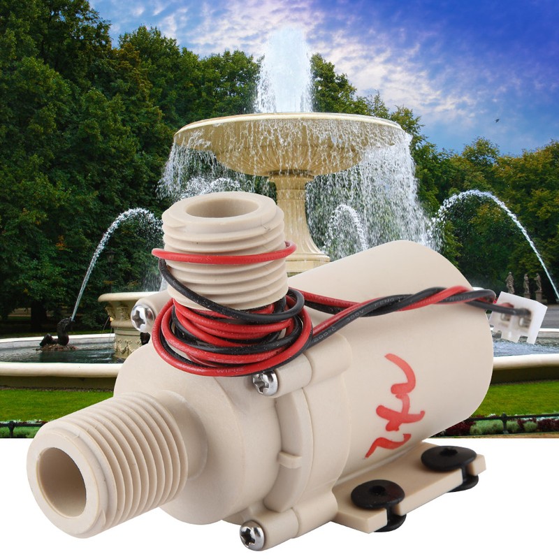 24V 8L/min Circulation Water Pump Brushless Motor Solar Hot/Cooling Water