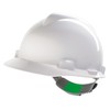 MSA V-Gard Cap-Style Safety Helmet Lightweight Comfortable Robust Safe White